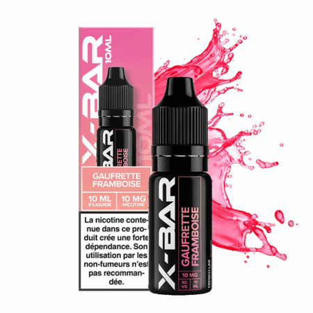 X-BAR GAUFRETTE FRAMBOISE 10ML